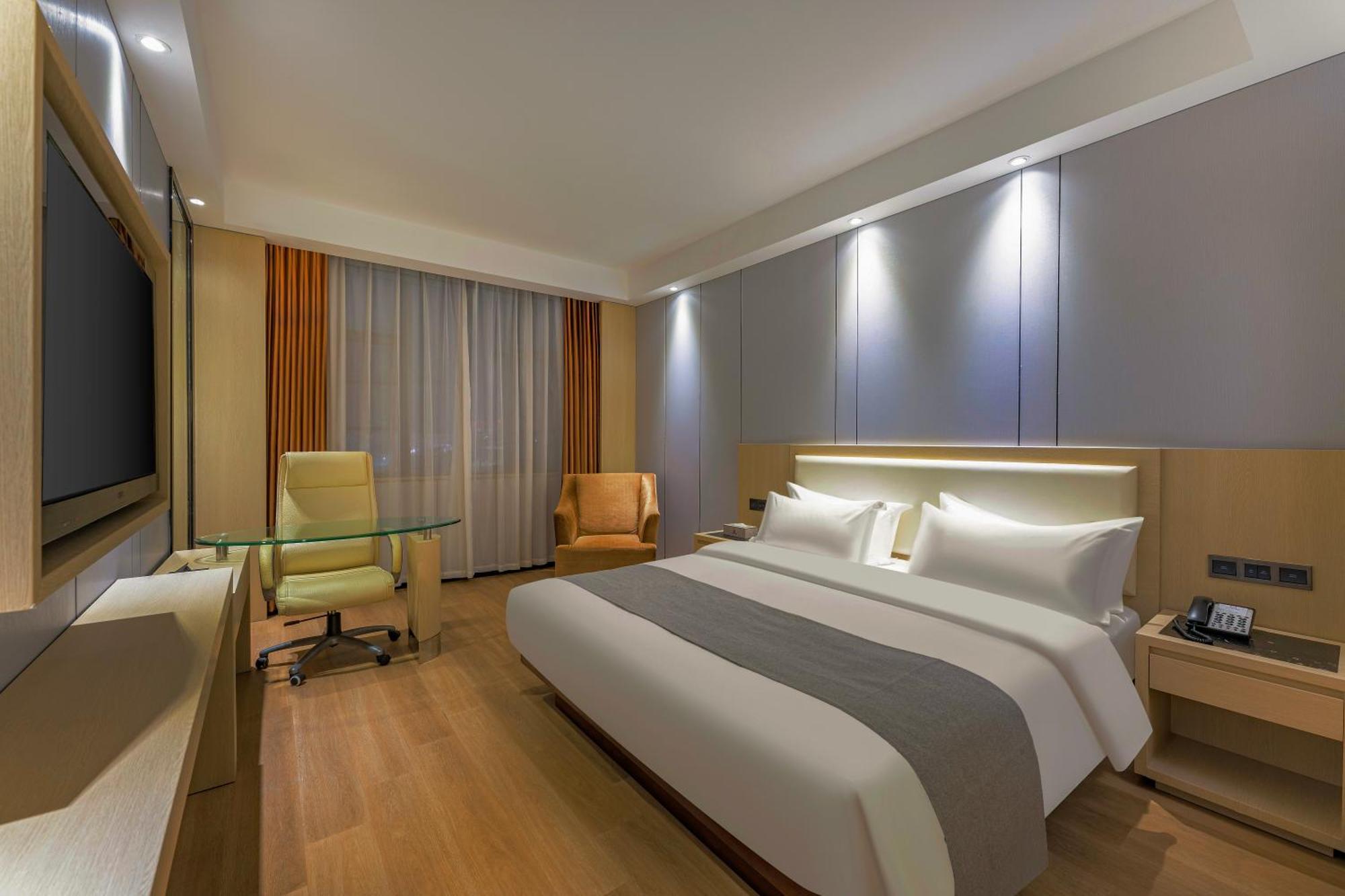 Meihao Mingyue Hotel International Finance City Keyun Road Metro Branch Guangzhou Exterior photo
